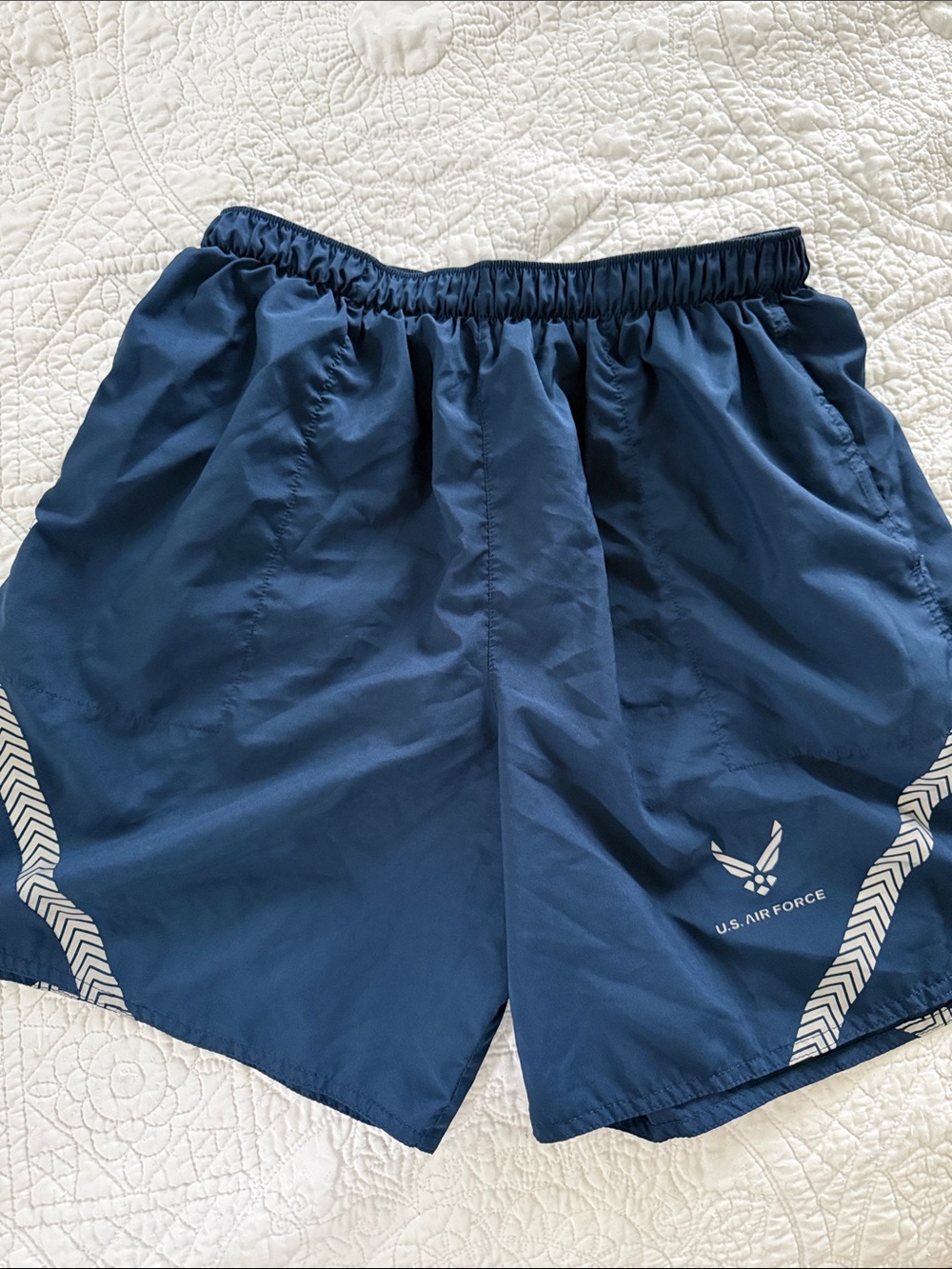 Men's US Air Force Navy Blue Shorts